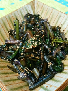 コウタイ菜の簡単おいしい炒め物-レシピのメイン写真