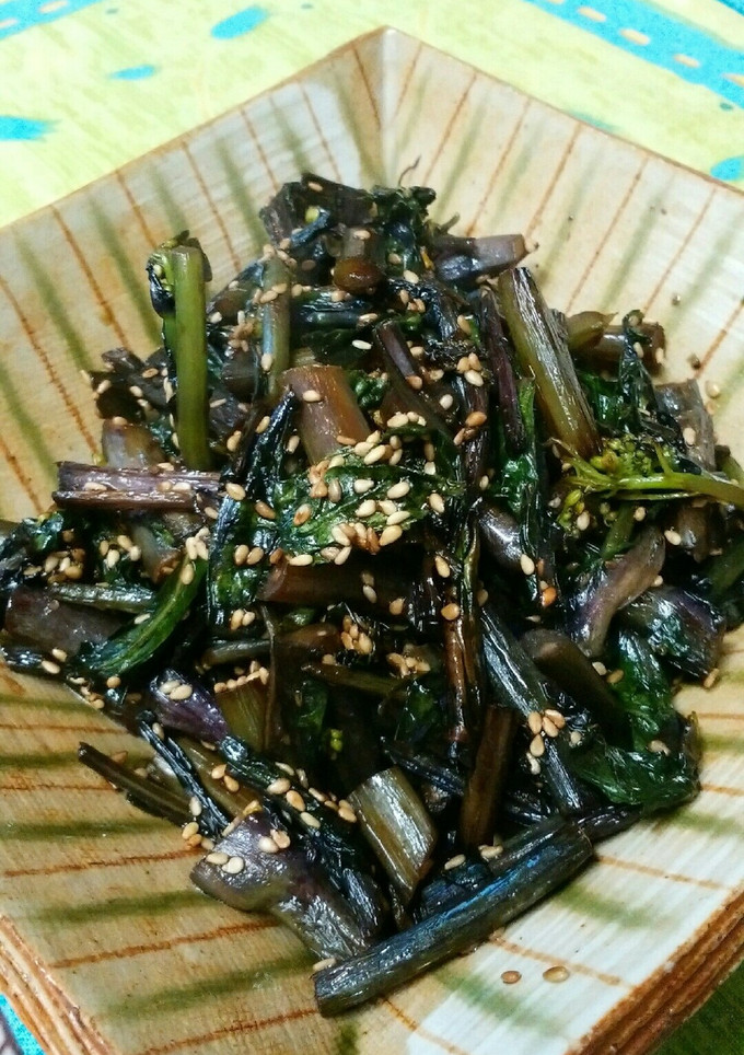 コウタイ菜の簡単おいしい炒め物-レシピのメイン写真