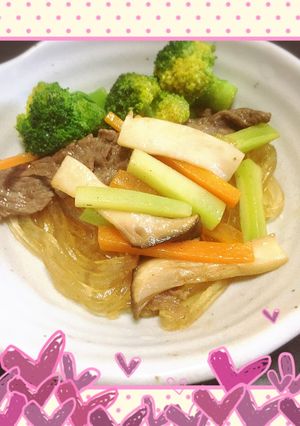 ❀簡単なんちゃってチャプチェ❀-レシピのメイン写真