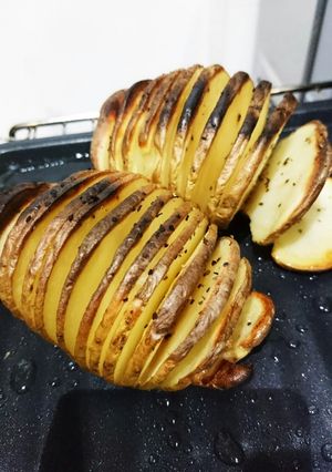 簡単♥話題のハッセルバックポテト-レシピのメイン写真