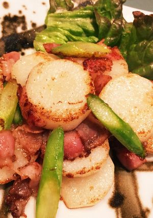 簡単!アスパラ&ベーコン&長芋バター炒め-レシピのメイン写真