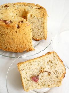 さくらシフォンケーキ-レシピのメイン写真