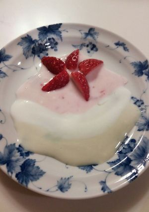 ひなまつりに♥ヨーグルトアート-レシピのメイン写真