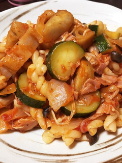 野菜ごろごろ☆和風トマトパスタ-レシピのメイン写真