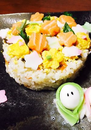 花ちらし寿し-レシピのメイン写真