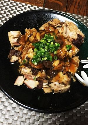 簡単･鮪のニンニク焼き照り焼きソースかけ-レシピのメイン写真