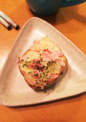 簡単！じゃがいものベーコンカップ-レシピのメイン写真