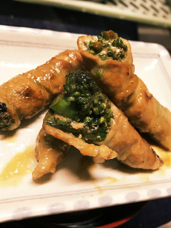 菜の花の肉巻き-レシピのメイン写真