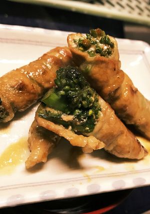 菜の花の肉巻き-レシピのメイン写真