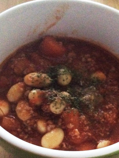 大豆とトマトのぽかぽかスープ-レシピのメイン写真