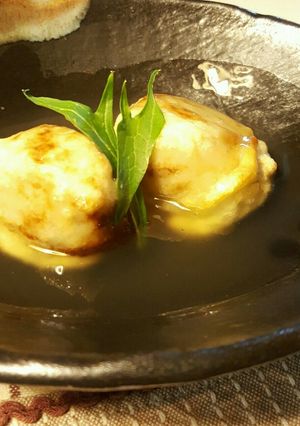 もちふわ『里芋団子の餡掛け仕立て』-レシピのメイン写真