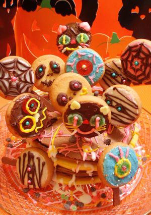 にっこりクッキー♪ハロウィンde大仮装！-レシピのメイン写真