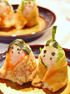 おいなりさんで雛祭り*いなりびな*-レシピのメイン写真