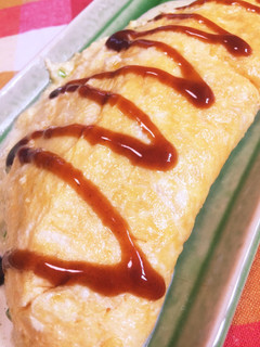 糖質オフ!簡単ツナマヨのオムチーズ-レシピのメイン写真
