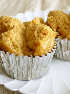 簡単♪きなこ蒸しパン【離乳食】-レシピのメイン写真