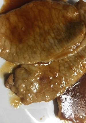 バカタレを使った豚の生姜焼き-レシピのメイン写真