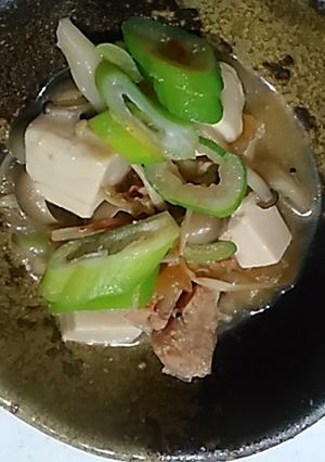 リメイク鍋(味噌汁＋ちゃんちゃん焼き)-レシピのメイン写真
