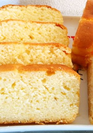 城郭都市の新名物カステラ系パウンドケーキ-レシピのメイン写真