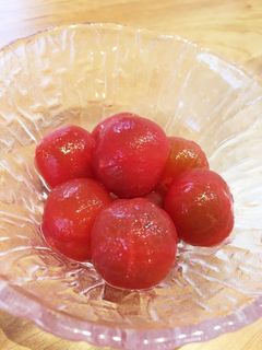 簡単☆ミニトマトの砂糖漬け-レシピのメイン写真