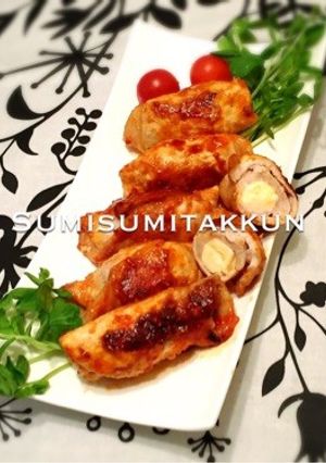 簡単♪豚肉でキャンディチーズ巻き☆-レシピのメイン写真