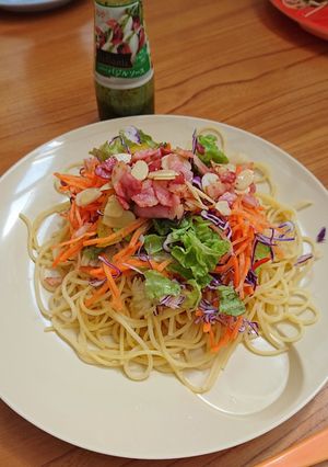 簡単サラダパスタ-レシピのメイン写真