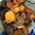 砂肝かぼちゃ煮(血管ダイエット1072)