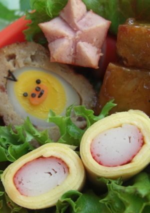キイロイトリ　キャラ弁のおかず-レシピのメイン写真