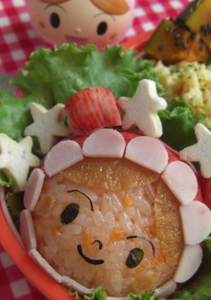 あかちゃんマン　キャラ弁-レシピのメイン写真