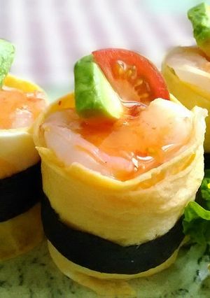 お花見弁当✿エスニック風おにぎり-レシピのメイン写真