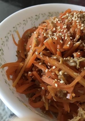 にんじんツナ炒め-レシピのメイン写真