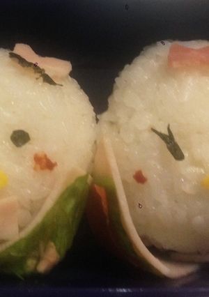 ツムツムひな祭りキャラ弁-レシピのメイン写真