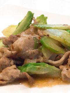 豚肉と蕾菜の中華炒め-レシピのメイン写真