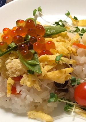 ひな祭り ちらし寿司 レンジで簡単-レシピのメイン写真
