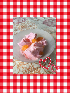 親子で作れる簡単♡ヨーグルトムース-レシピのメイン写真