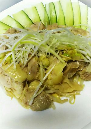 むね肉のレモン醤油ソース(起床5分版)-レシピのメイン写真