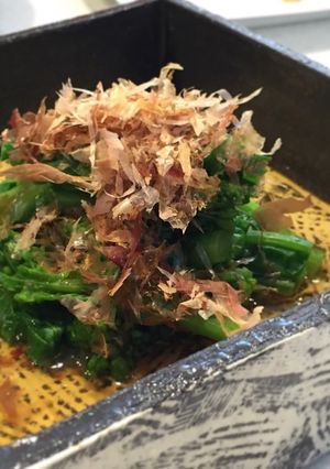 昆布茶で簡単！菜の花のおひたし-レシピのメイン写真