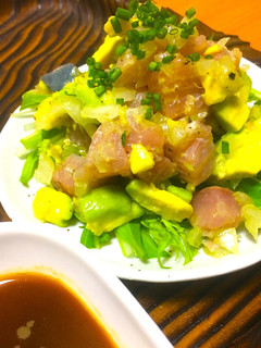 鰤とアボカドのまぜまぜカルパッチョ-レシピのメイン写真