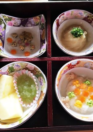 9ヶ月 離乳食外食(ひな祭り)-レシピのメイン写真