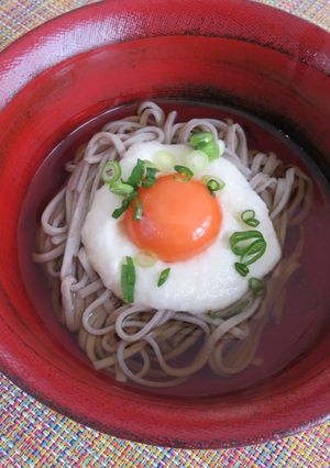 とろろ蕎麦(温かい蕎麦)-レシピのメイン写真