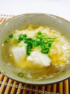 さわらとキムチの春雨スープ-レシピのメイン写真