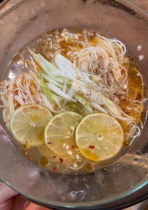冷やし鶏レモンそうめん🍋-レシピのメイン写真