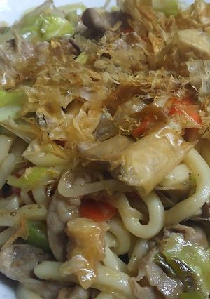 アッサリ焼きうどん-レシピのメイン写真