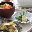 腎臓病食にも 豚の味噌炒め&茹でアスパラ