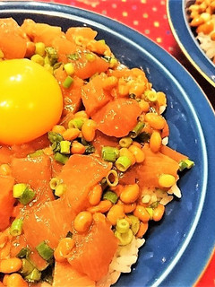 節約★絶品【とろ〜りネバネバ漬まぐろ丼】-レシピのメイン写真