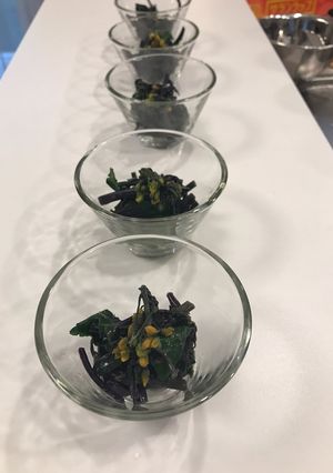春のにがみ・紅菜苔のだしわり醤油-レシピのメイン写真