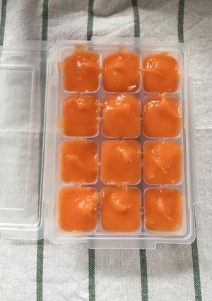 離乳食初期 にんじん 野菜ペースト-レシピのメイン写真