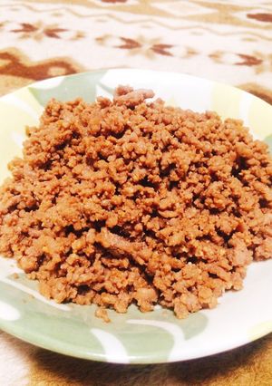 簡単✨肉味噌ソボロ-レシピのメイン写真