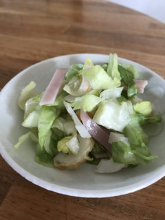 レタスとちくわのサラダ-レシピのメイン写真