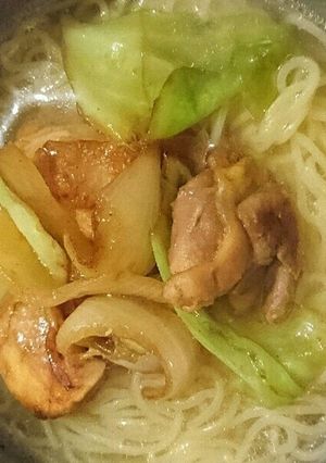 ガーリックバターチキンラーメン-レシピのメイン写真