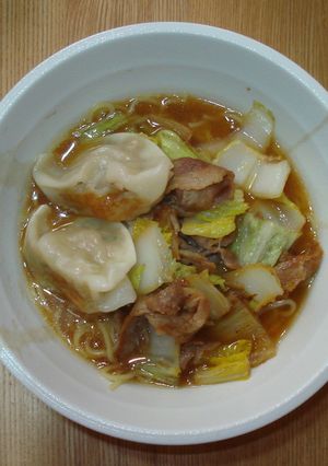 餃子の王将の野菜たっぷりラーメン-レシピのメイン写真